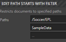 Creation of a Data Subset