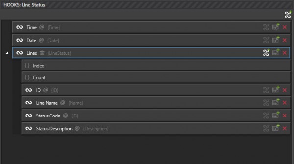 Creating a London Tube Line Status graphic