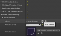 Details / Animations / Column Animation Settings / Resize Animation / Effects