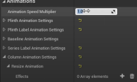 Animations > Animation Speed Multiplier