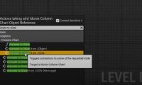 Level Blueprint - from the Idonix Chart node - Animate to State from JSON
